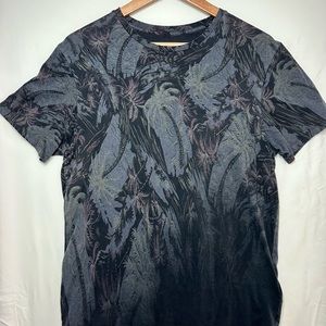 All Saints Vintage Cotton Graphic Tee-